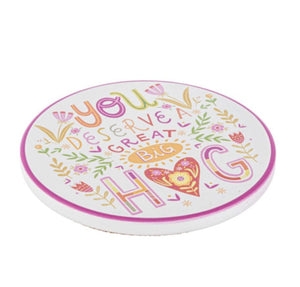 15390 Affirmation Coasters, Set of 4-Boxed
