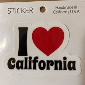I love California Sticker KK