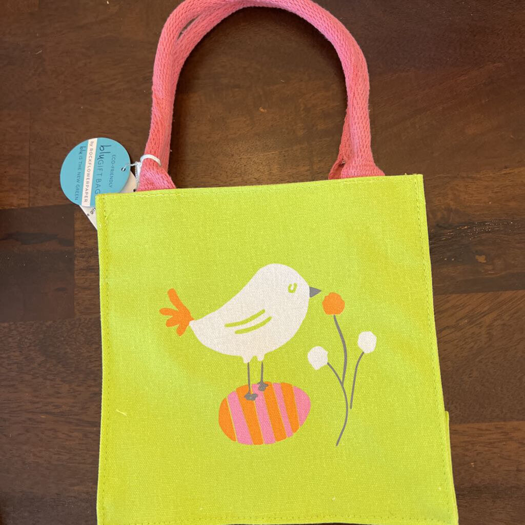 Easter chick reusable gift bag tote RFP