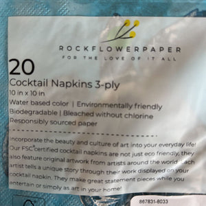 Pack of 20 Sea Turtle Paper NapkinsRFP