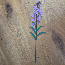 Load image into Gallery viewer, Fireweed Flower Painted Pick EGD
