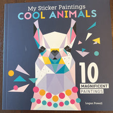 Load image into Gallery viewer, My sticker paintings: cool animals Activity Book WS
