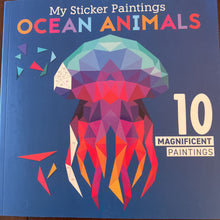 Load image into Gallery viewer, My sticker paintings: ocean animals Activity Book WS
