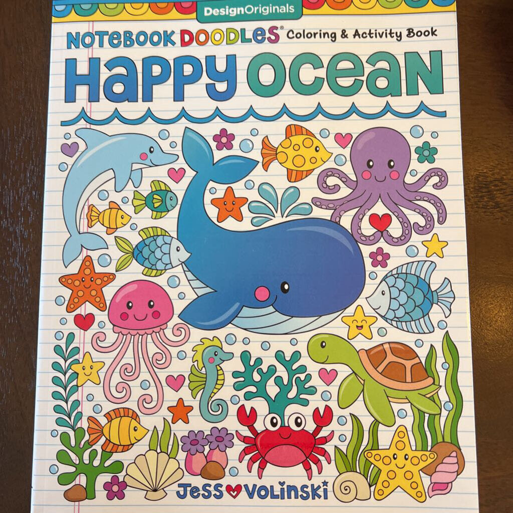 Happy Ocean Coloring Book WS