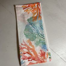 Load image into Gallery viewer, Coral reef dish towel Split P
