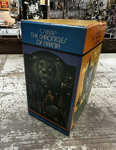 6905 Vintage 1976 The Chronicles of Narnia Boxed Set, 7 Books, C.S. Lewis, Excellent Condition