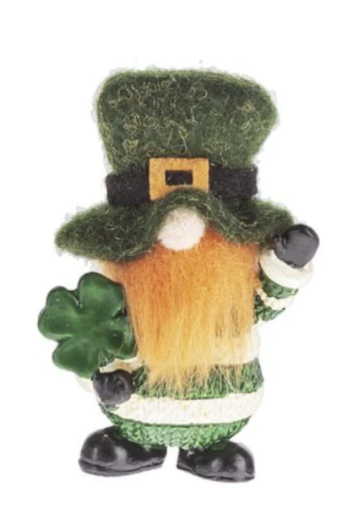 14607 Lucky Little Irish Gnome Charm w/Card