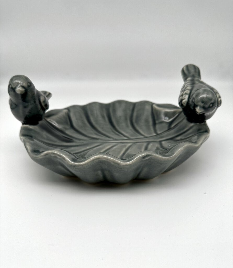 13821 Raffaela Decorative Bird Feeder, Ceramic