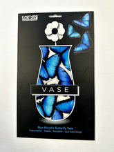 Load image into Gallery viewer, 7125 MODGY Blue Morpho Butterfly Expandable Vase
