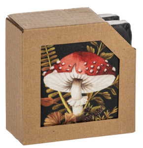 15516 Mushroom Coasters, Set/4