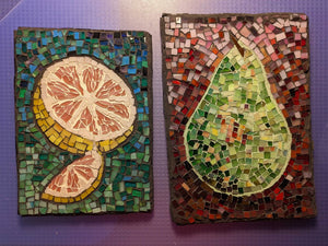 Mosaic plaques, Various designs and colors: Handmade locally