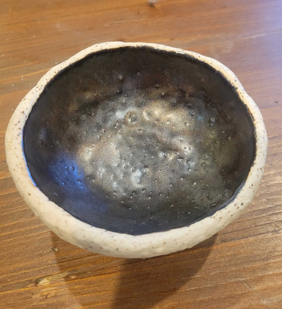 Rustic style Salt bowl, handbuilt