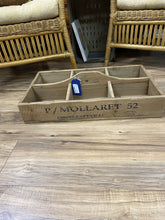 Load image into Gallery viewer, Wooden Crate 24&quot; W x 14&quot;L x 4&quot; H

