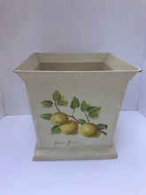 Load image into Gallery viewer, 11973 Handpainted Lemon Planter
