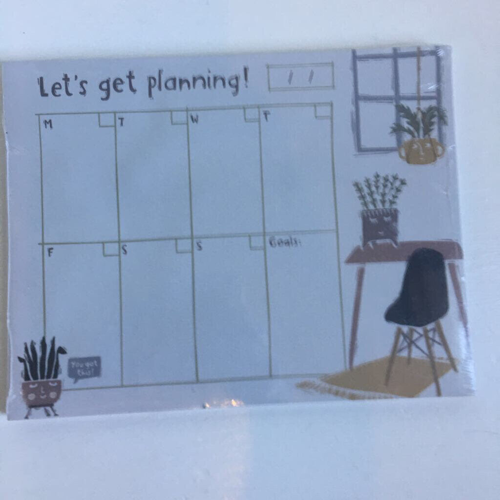 Notepad – Get planning