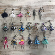 Load image into Gallery viewer, 13873 Paris Doll Keychain/Purse Deco.
