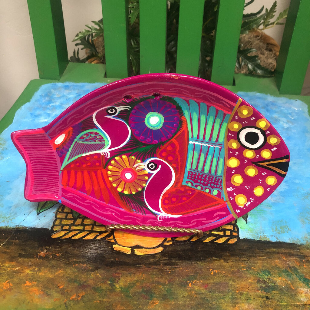 Fish Plate-Small Clay