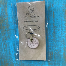 Load image into Gallery viewer, 13931 Leather Pet Tag
