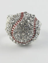 Load image into Gallery viewer, 13967 Baseball Bling Stretch Ring
