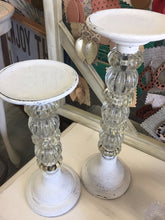 Load image into Gallery viewer, Shabby Chic Candle Sticks
