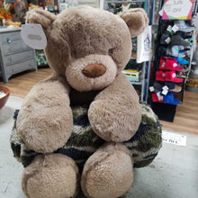 Load image into Gallery viewer, Camo Bear Blanket
