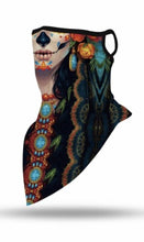 Load image into Gallery viewer, 14090-Dia De Lis Muertos Triangle Mask
