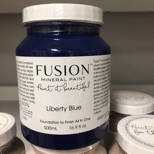 Fusion Mineral Paint Liberty Blue Pint